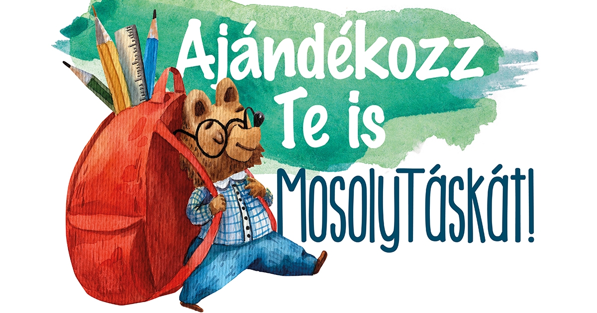Idén is csatlakozunk a MosolyTáska Akcióhoz