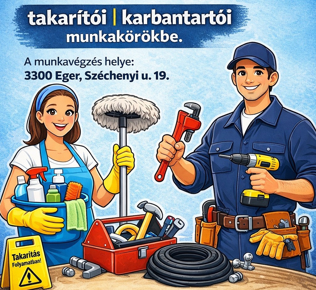 Takarítói | karbantartói álláspályázatok