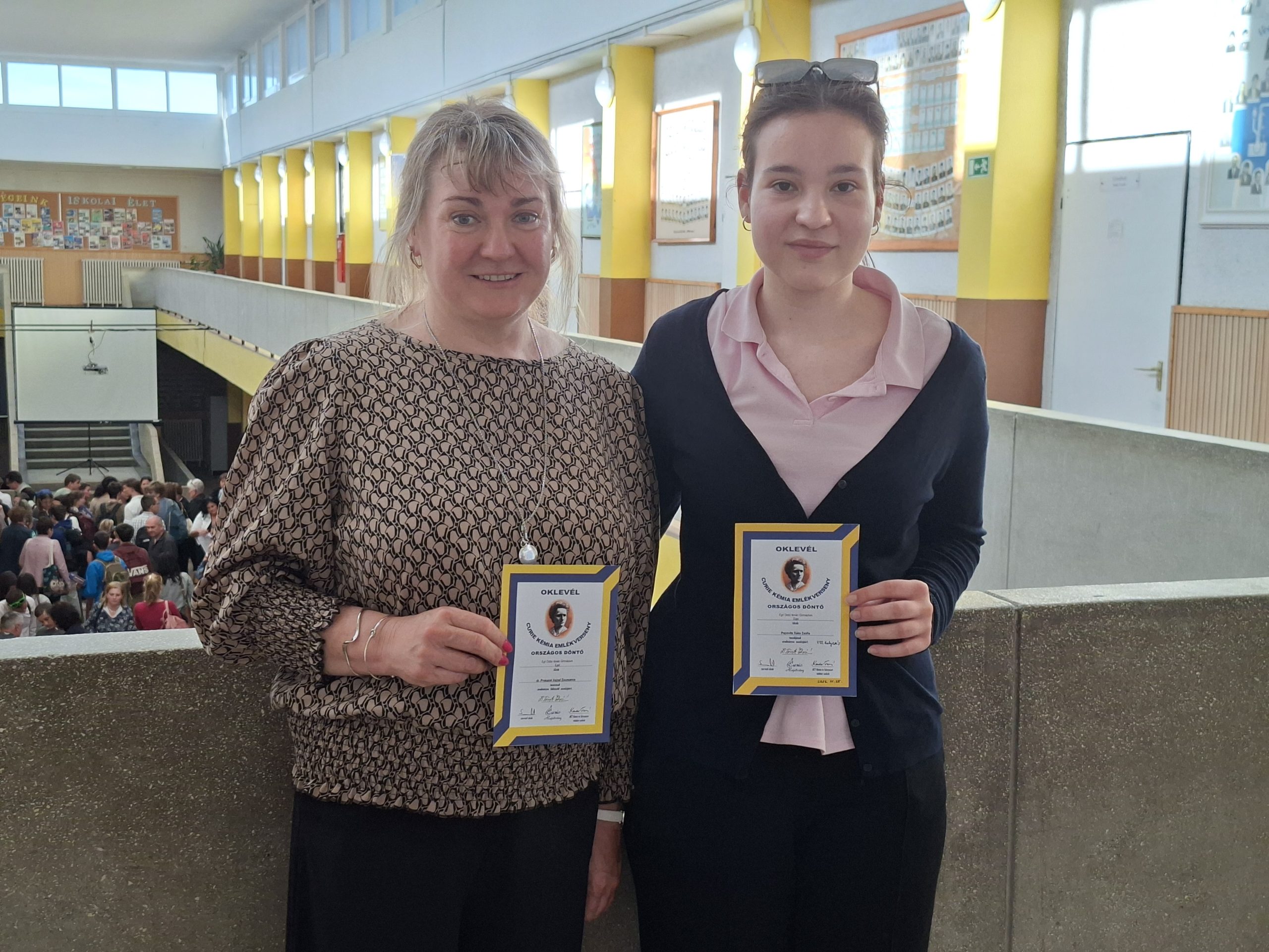Szép siker a Curie Kémia Emlékverseny döntőjében