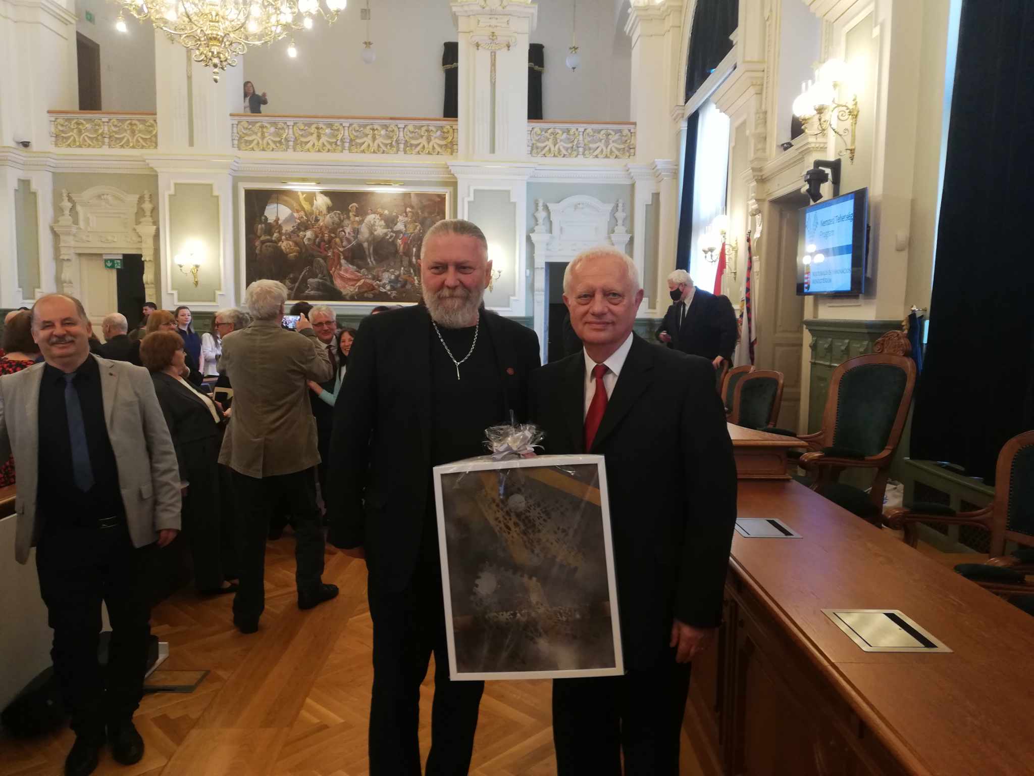 Elismerés Batári Antal nyugalmazott tanárunknak a győri Kazinczy-versenyen