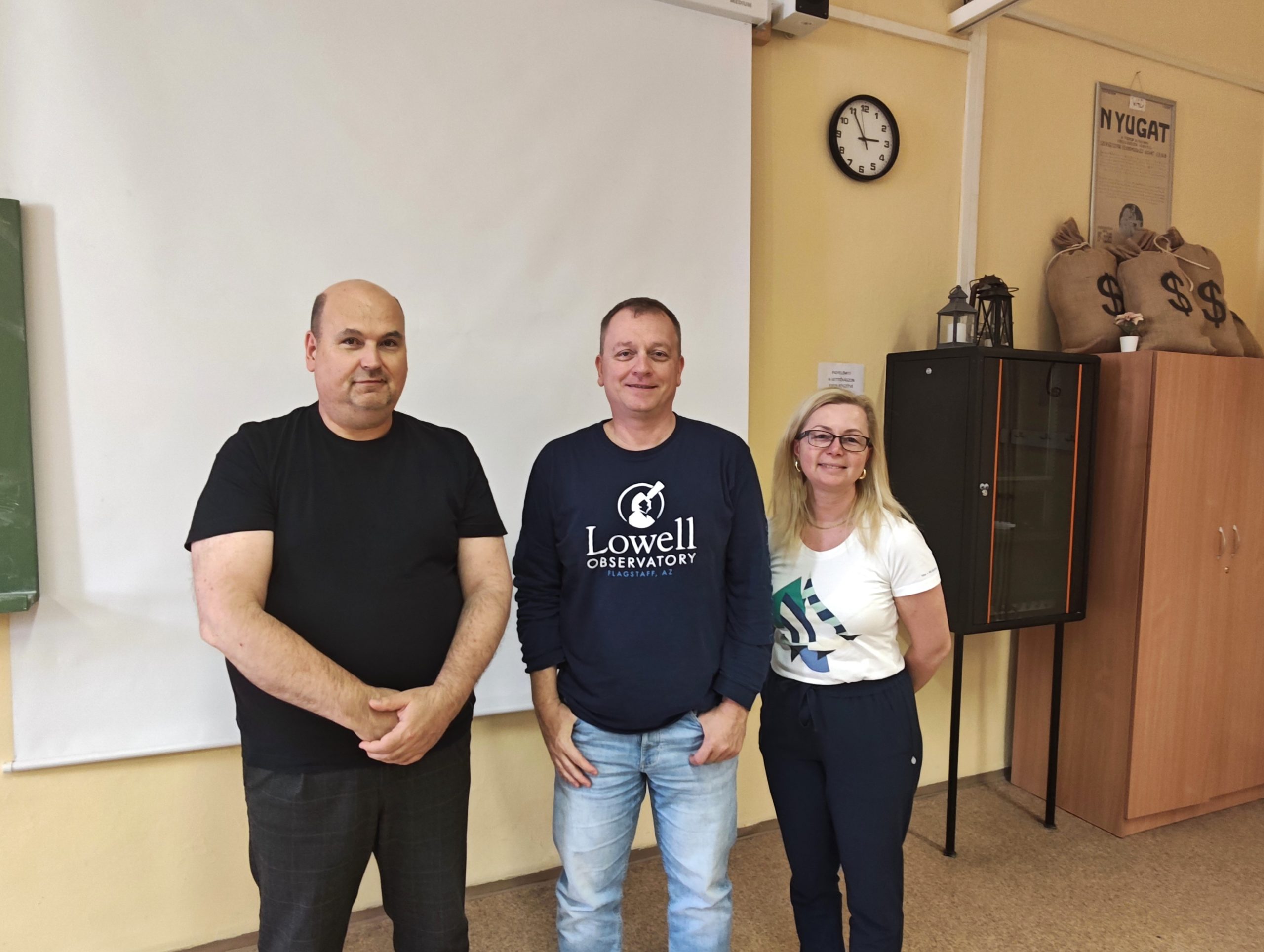 Sárneczky Krisztián a Dobó Természettudományos Önképzőkör vendége volt