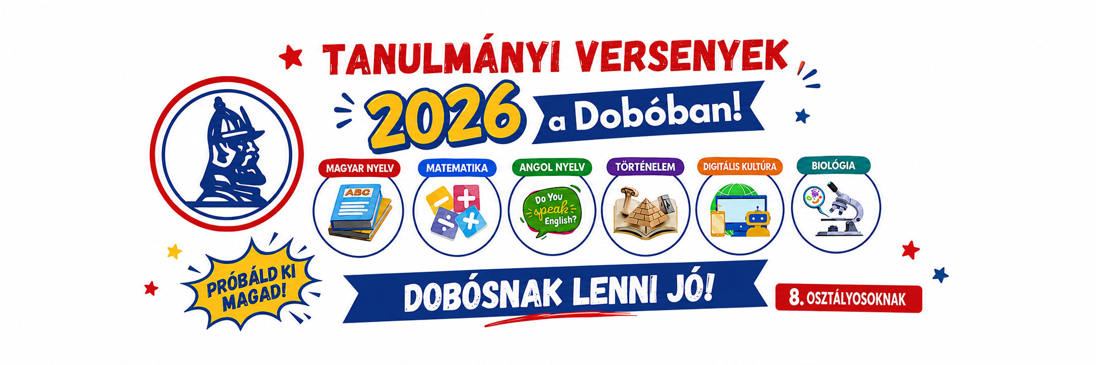 Tantárgyi versenyek a Dobóban – 2026