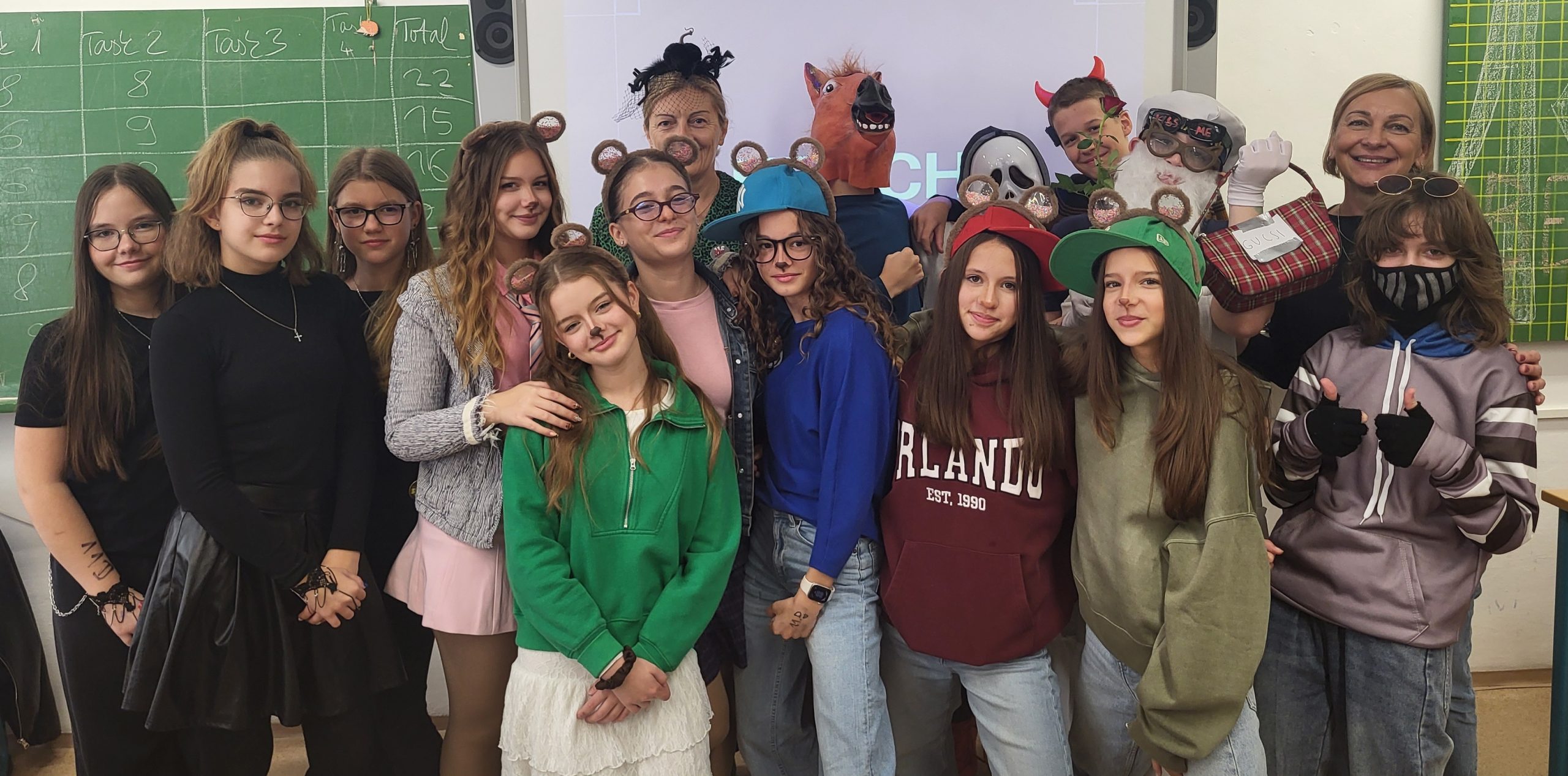 Vidám Halloween az angolórán a Dobóban