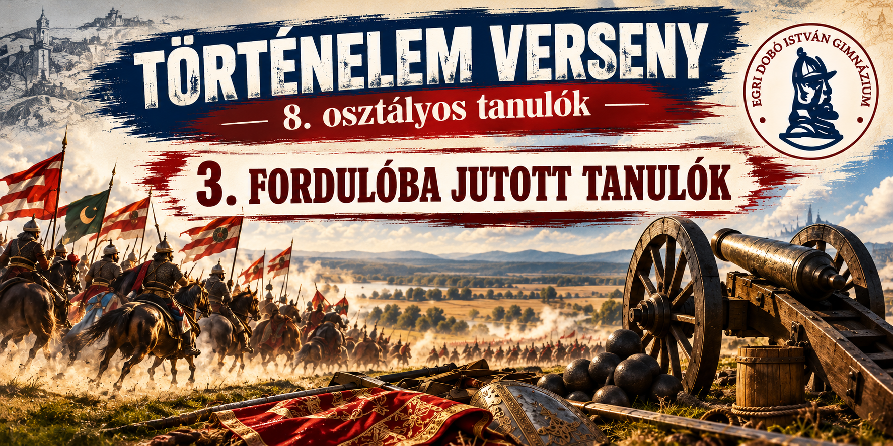 Továbbjutók a 3. fordulóba – Történelemverseny a 8. osztályosoknak